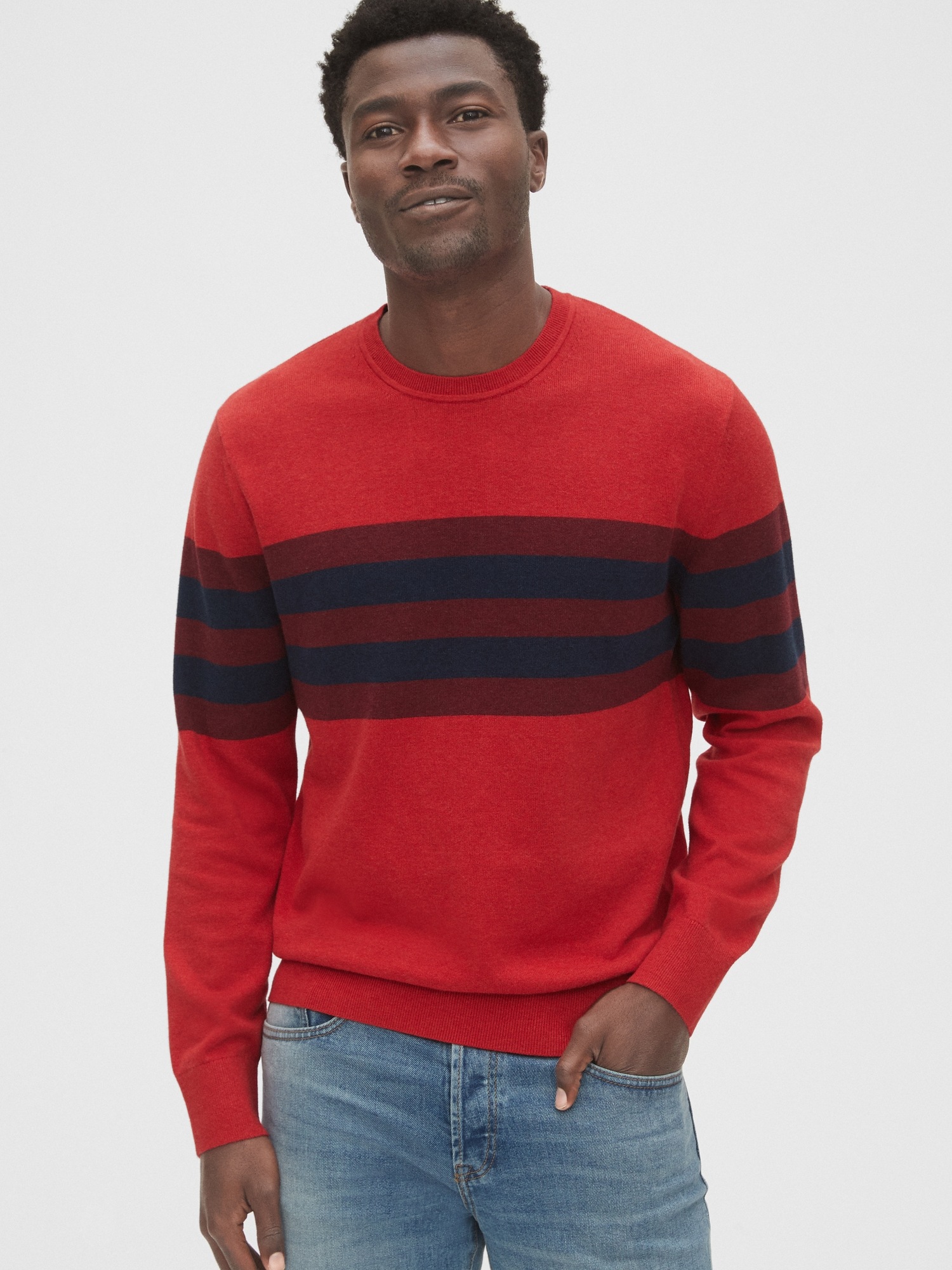 mainstay crewneck sweater gap