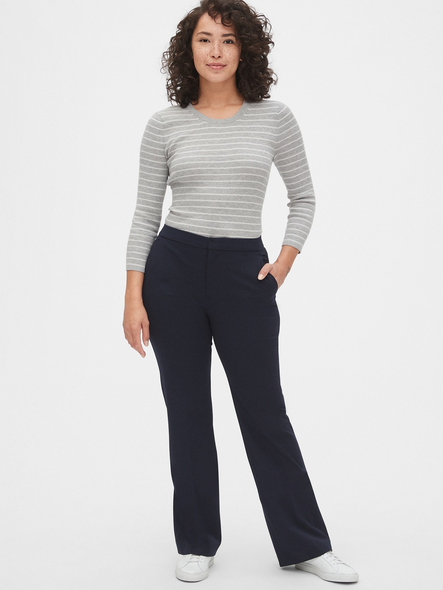 high waisted pants curvy