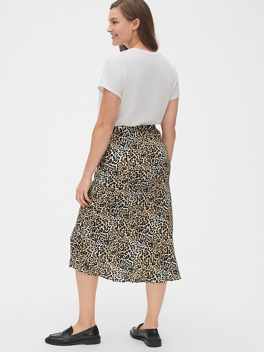 Image number 7 showing, Print Midi Skirt