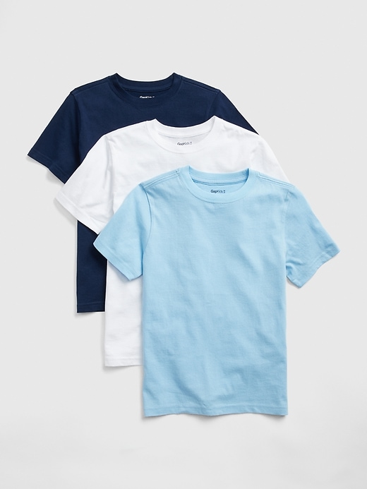 View large product image 1 of 1. Kids Short Sleeve T-Shirt (3-Pack)