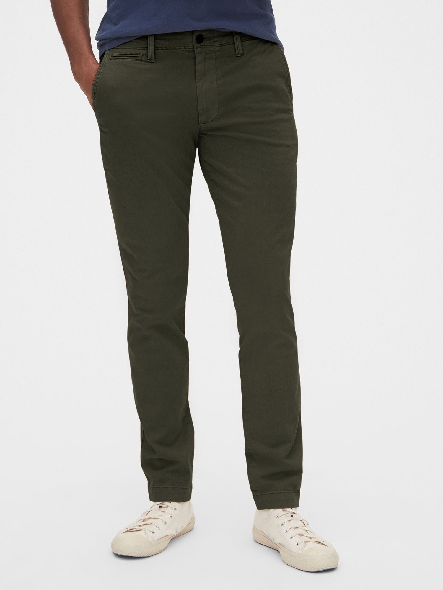 Vintage Khakis in Skinny Fit with 