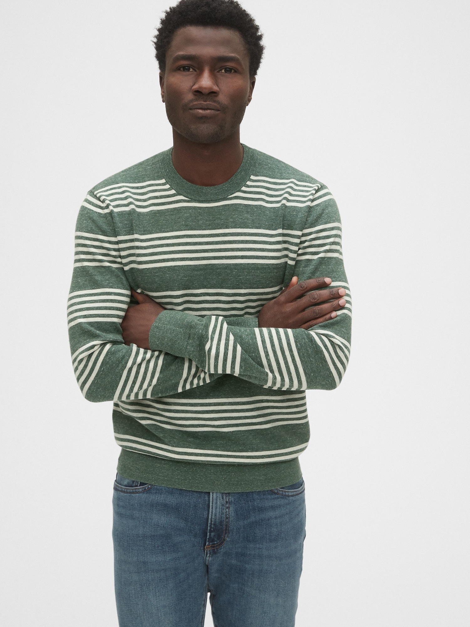 mainstay crewneck sweater gap