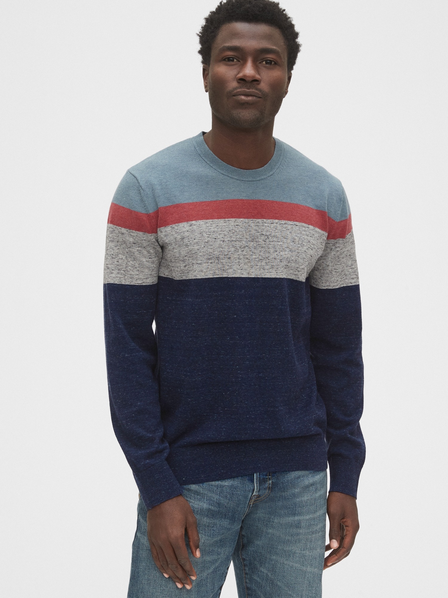 mainstay crewneck sweater gap