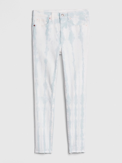 Image number 8 showing, High Rise Tie-Dye True Skinny Jeans with Secret Smoothing Pockets