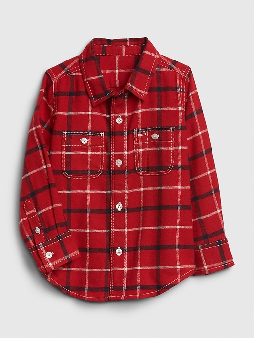 View large product image 1 of 1. Toddler Flannel Shirt