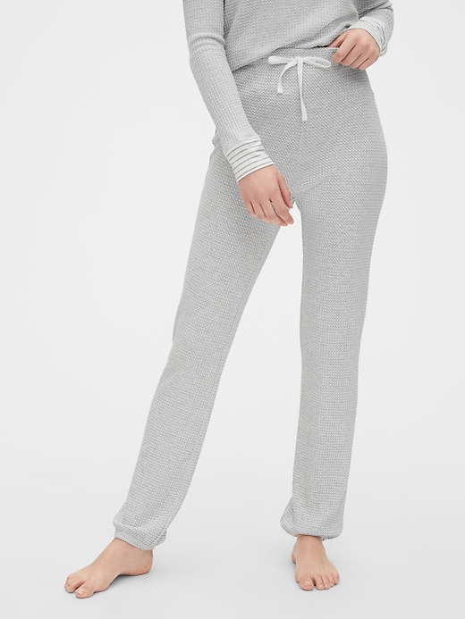 Image number 1 showing, Waffle-Knit Joggers