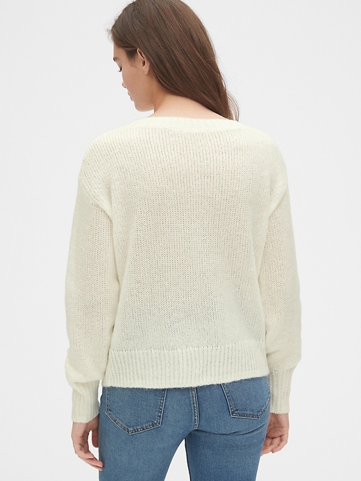 Image number 2 showing, Boatneck Sweater