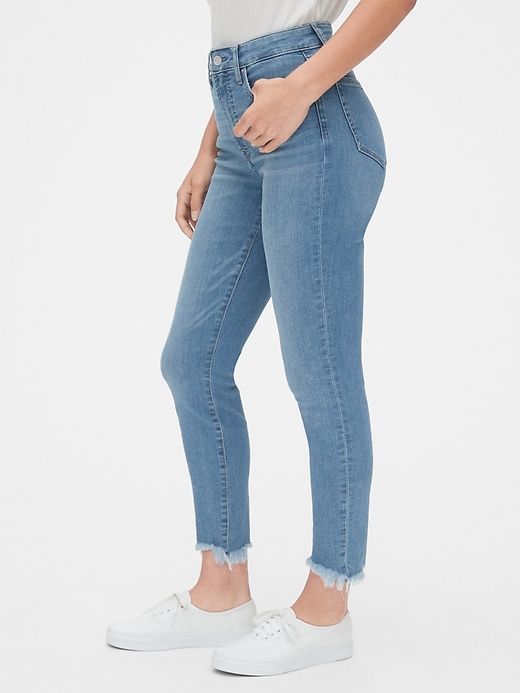 Image number 6 showing, High Rise Curvy True Skinny Ankle Jeans with Secret Smoothing Pockets