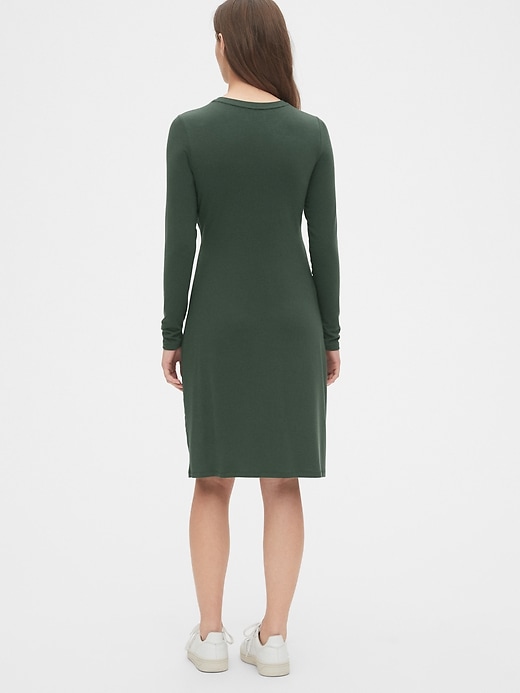 Image number 2 showing, Twist-Front Dress in TENCEL&#153