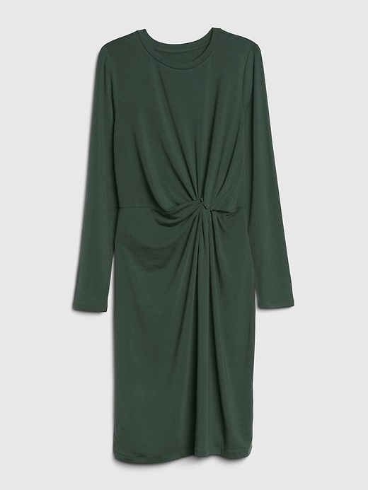 Image number 6 showing, Twist-Front Dress in TENCEL&#153
