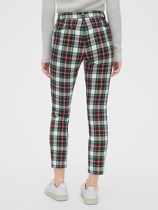 Image number 7 showing, Plaid Skinny Ankle Pants