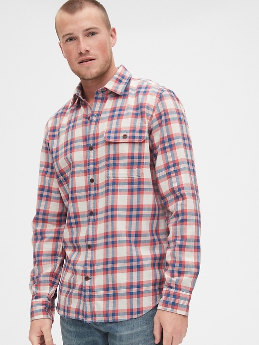 Image number 9 showing, Plaid Twill Shirt