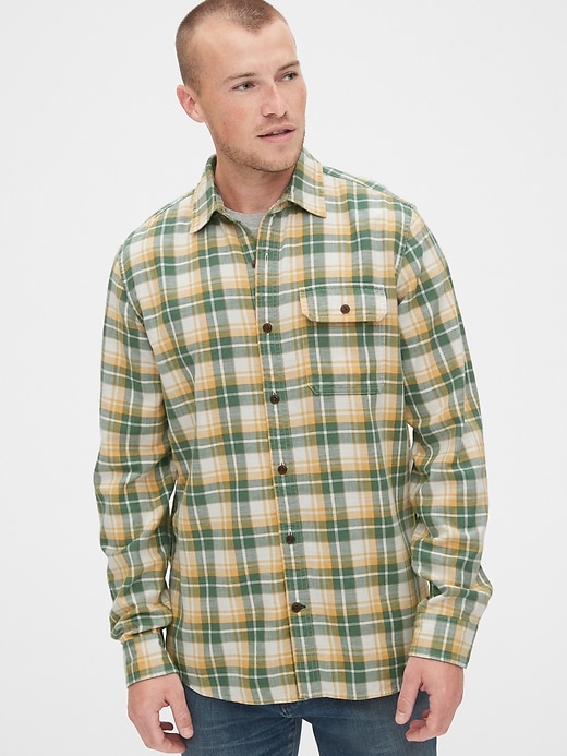 Image number 7 showing, Plaid Twill Shirt