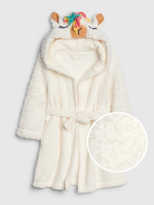 Image number 1 showing, Toddler Llama Robe