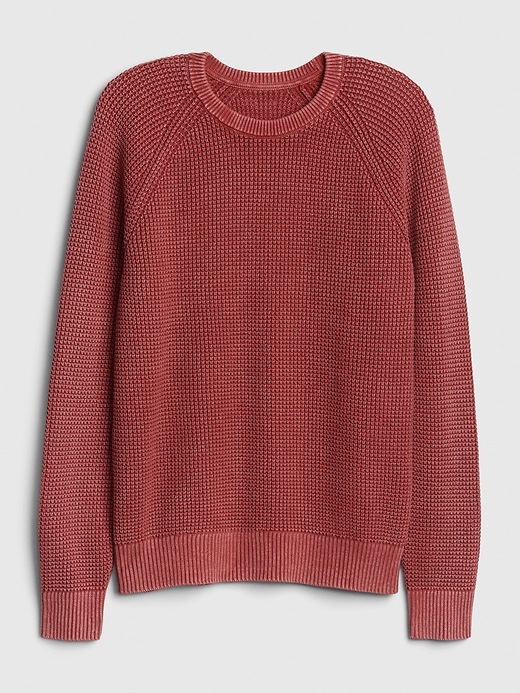 Image number 6 showing, Waffle-Knit Sweater