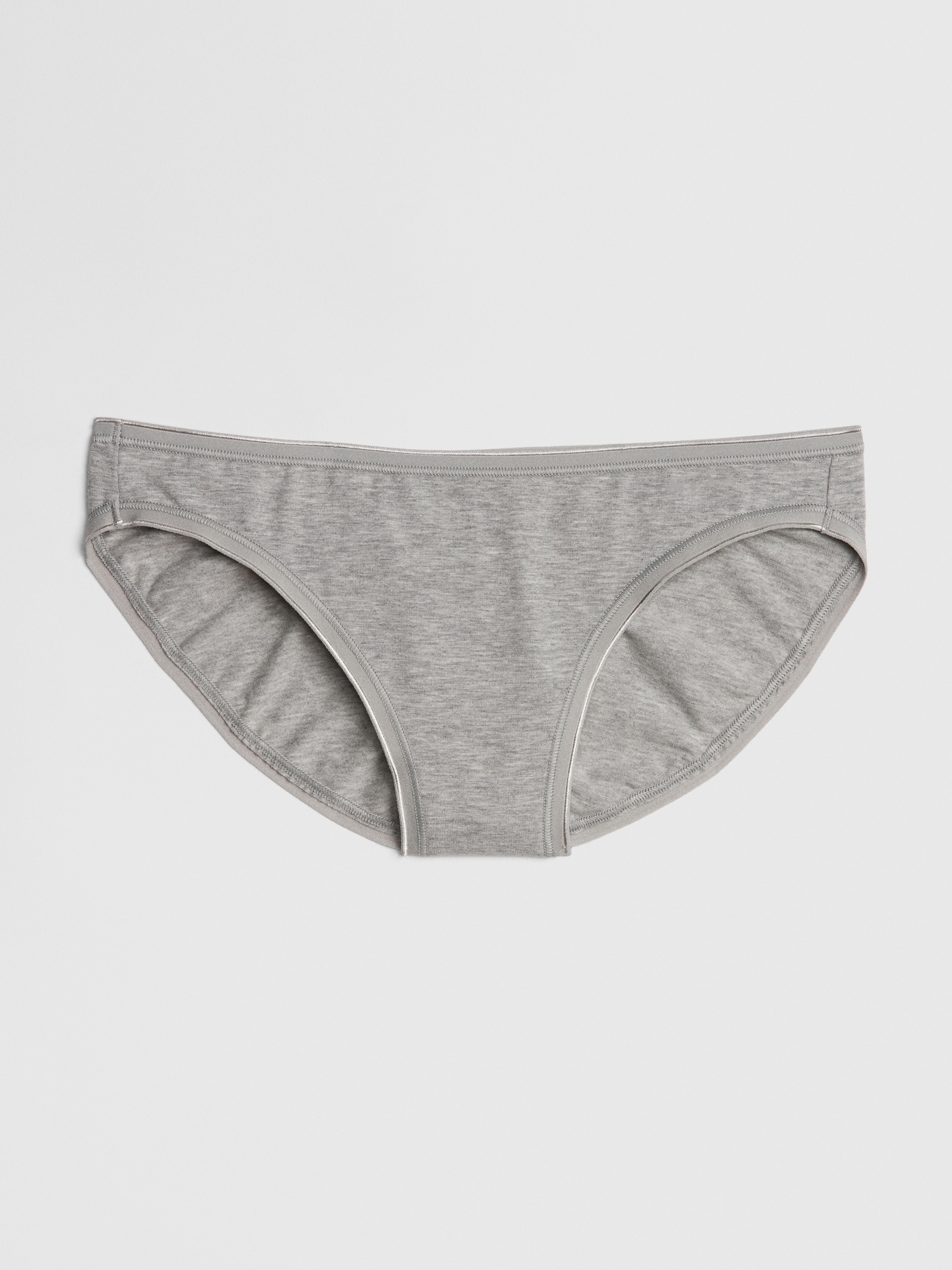 Gap Stretch Cotton Bikini gray. 1