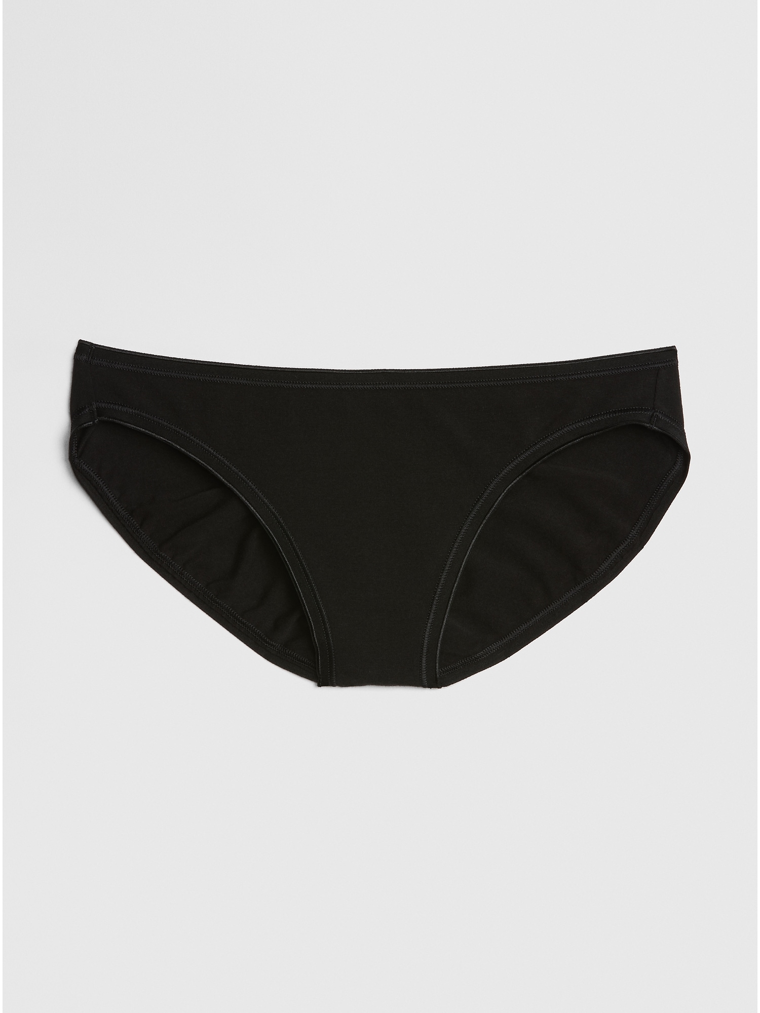 Gap Stretch Cotton Bikini black. 1