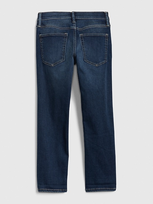 Image number 3 showing, Kids Organic Cotton Slim Taper Jeans with Stretch