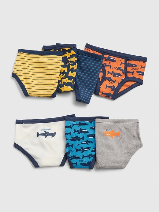 View large product image 1 of 1. Toddler Shark Briefs (7-Pack)