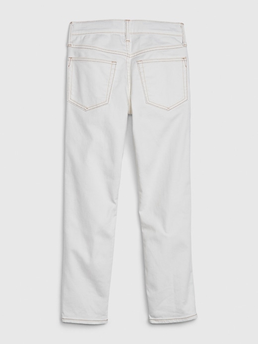 Image number 3 showing, Kids Slim Jeans in Stain-Resistant with Stretch