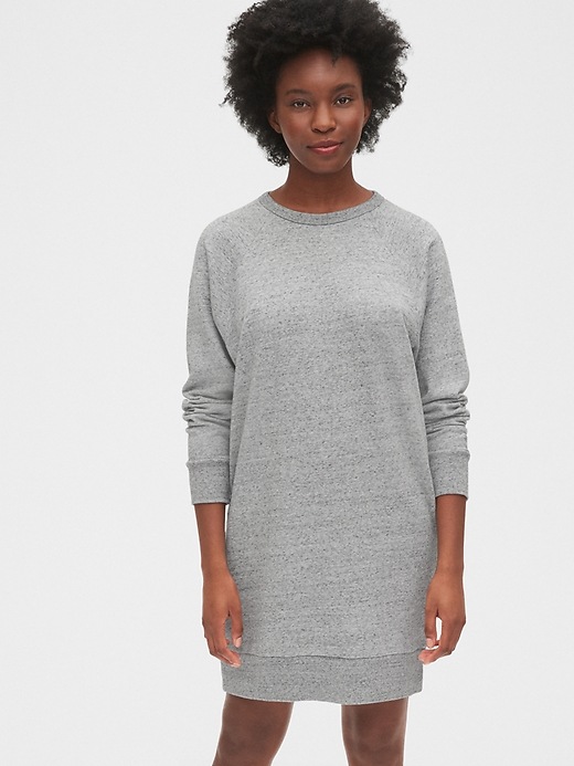 Image number 1 showing, Raglan Sweatshirt Dress