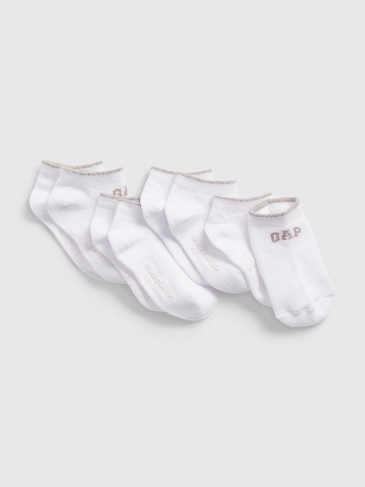 View large product image 1 of 1. Toddler No-Show Socks (4-Pack)