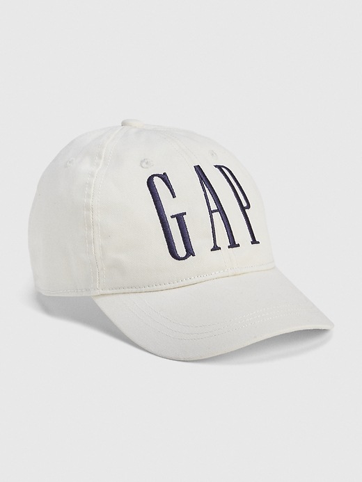 View large product image 1 of 1. Kids Embroidered Gap Logo Baseball Hat