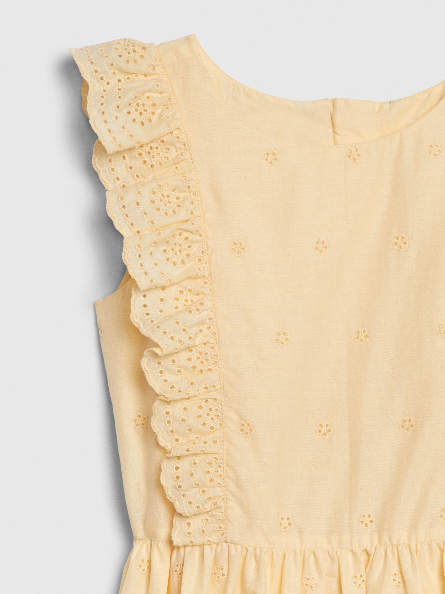 Robe Blanche Fille Avec Oeillets Et Bandeau Hanna Andersson - Taille 130 Cm (7-8 Ans) - Neuf Avec étiquettes