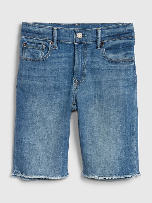Image number 2 showing, Kids Denim Everyday Shorts with Stretch