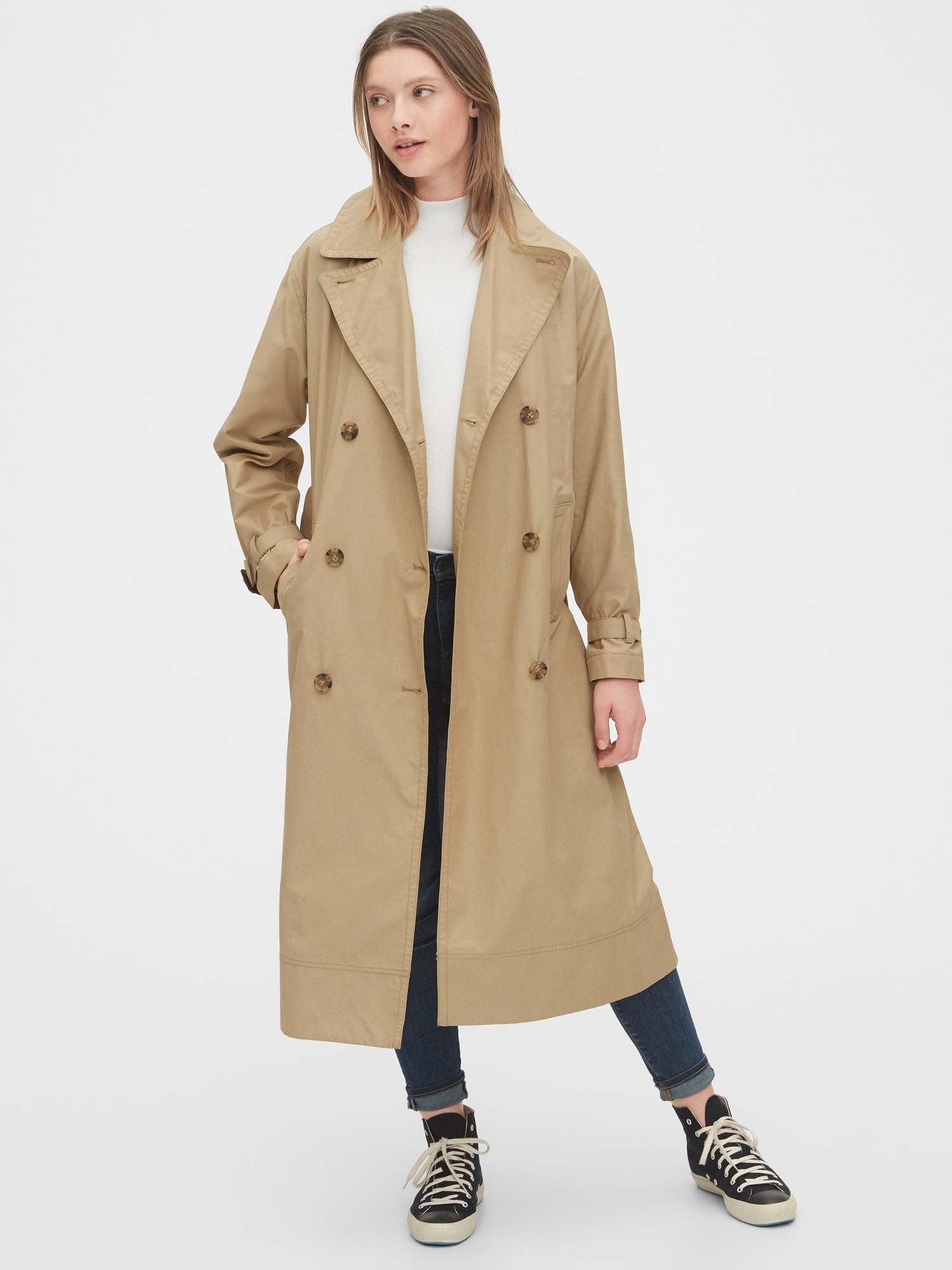 Twill Trench Coat | Gap