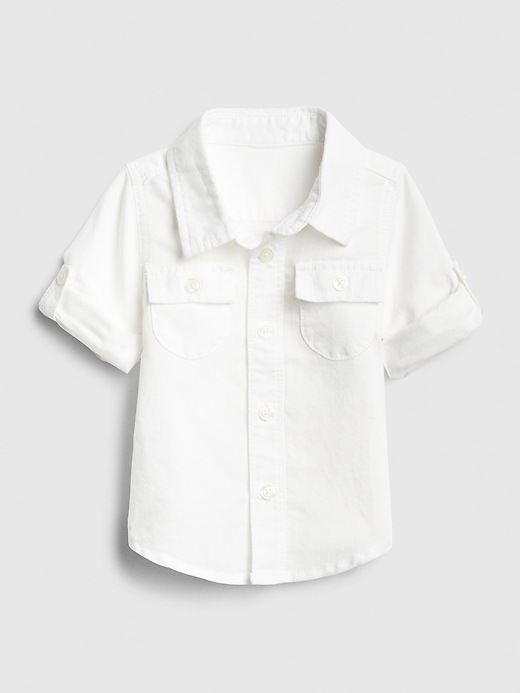 Image number 1 showing, Baby Linen Shirt