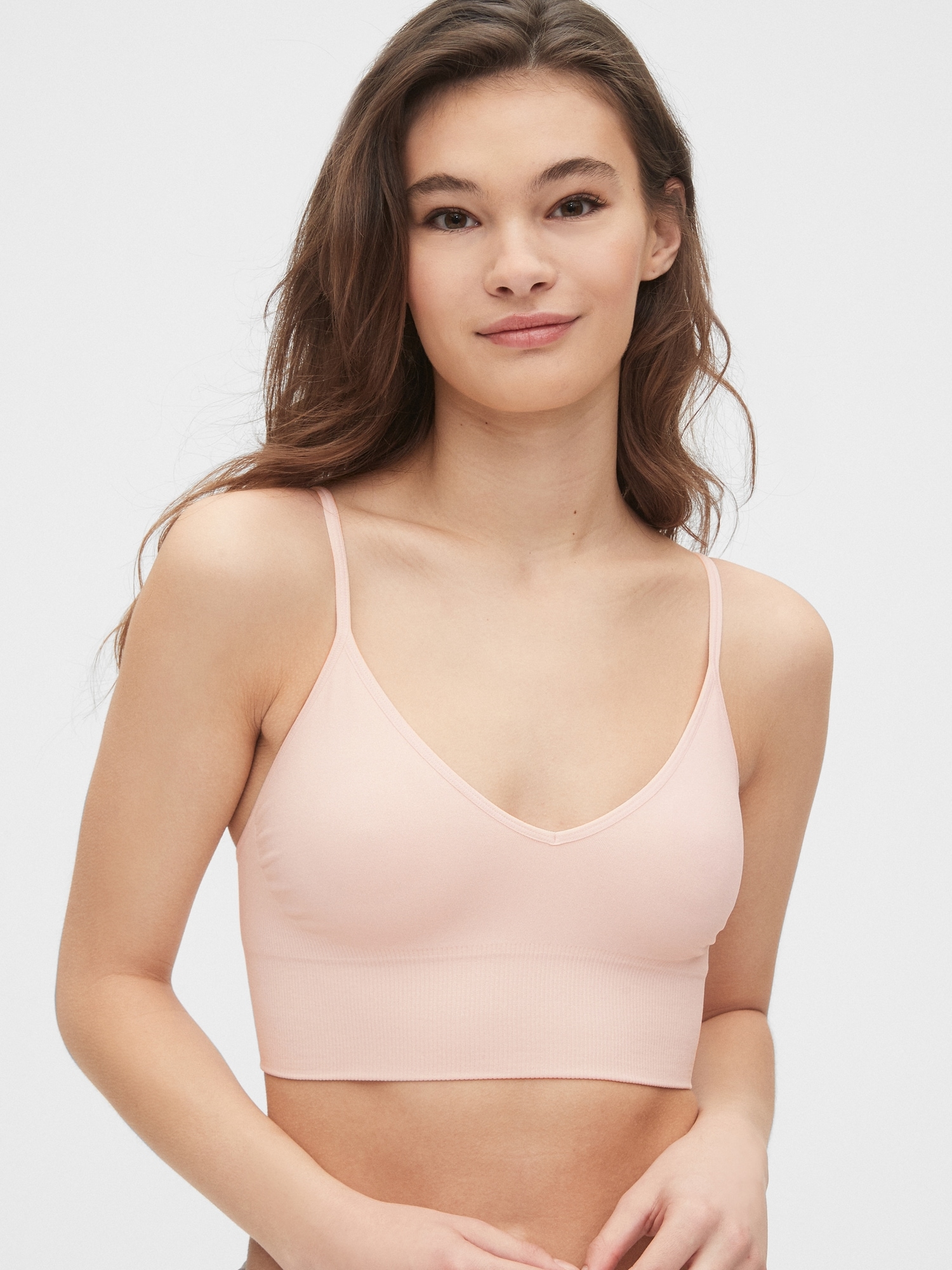 Gap Seamless Scoop Bralette pink - 860146153