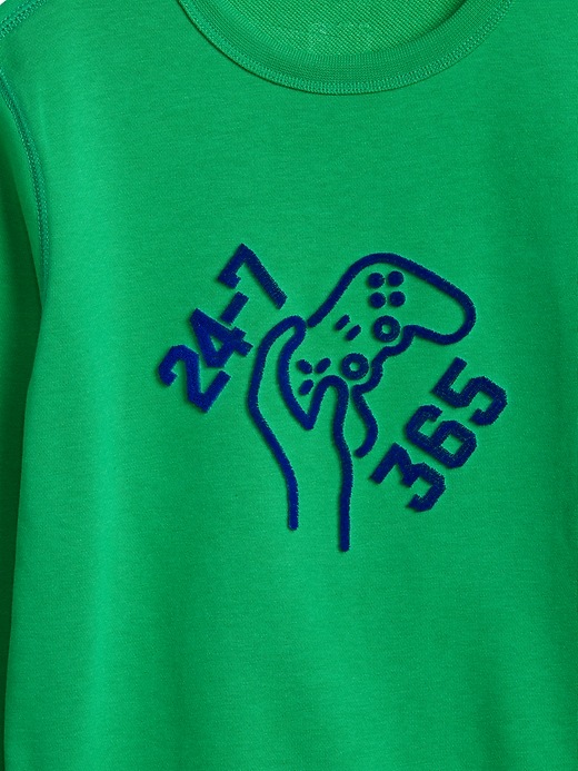 Image number 4 showing, Kids Gamer Graphic Sweatshirt