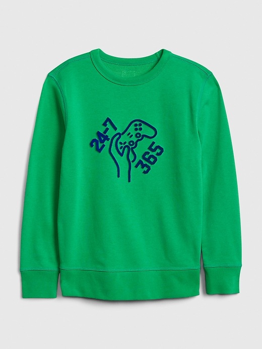 Image number 1 showing, Kids Gamer Graphic Sweatshirt