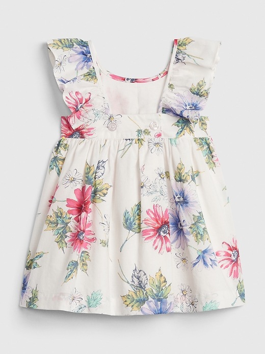 Image number 2 showing, Baby Floral Ruffle Dress