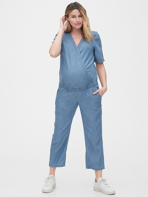 Image number 1 showing, Maternity Jumpsuit