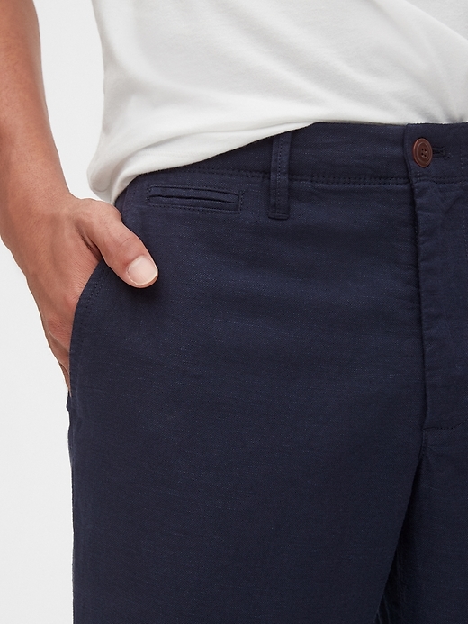 Image number 5 showing, Linen Khakis in Straight Fit