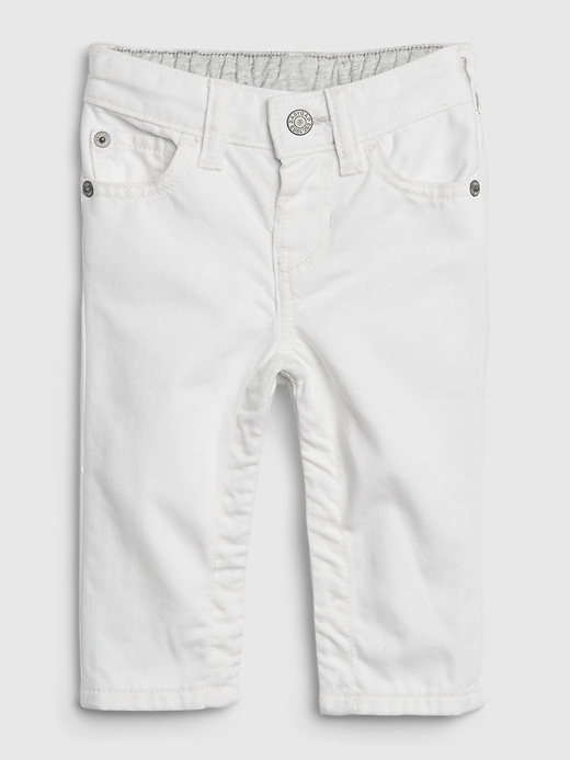Image number 1 showing, Baby Slim Jeans in Stain Resistant