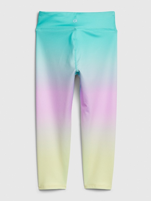 View large product image 2 of 3. GapFit Kids Ombre Leggings