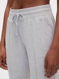View large product image 5 of 6. GapFit Brushed Jersey Crop Joggers