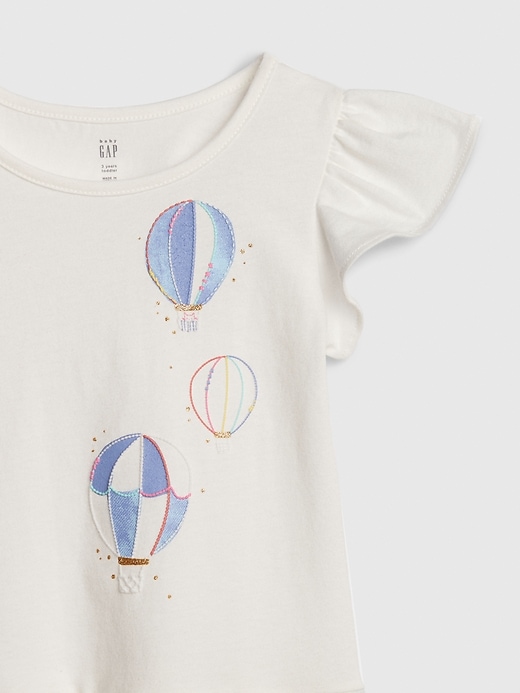 Image number 3 showing, Toddler Peplum Graphic T-Shirt