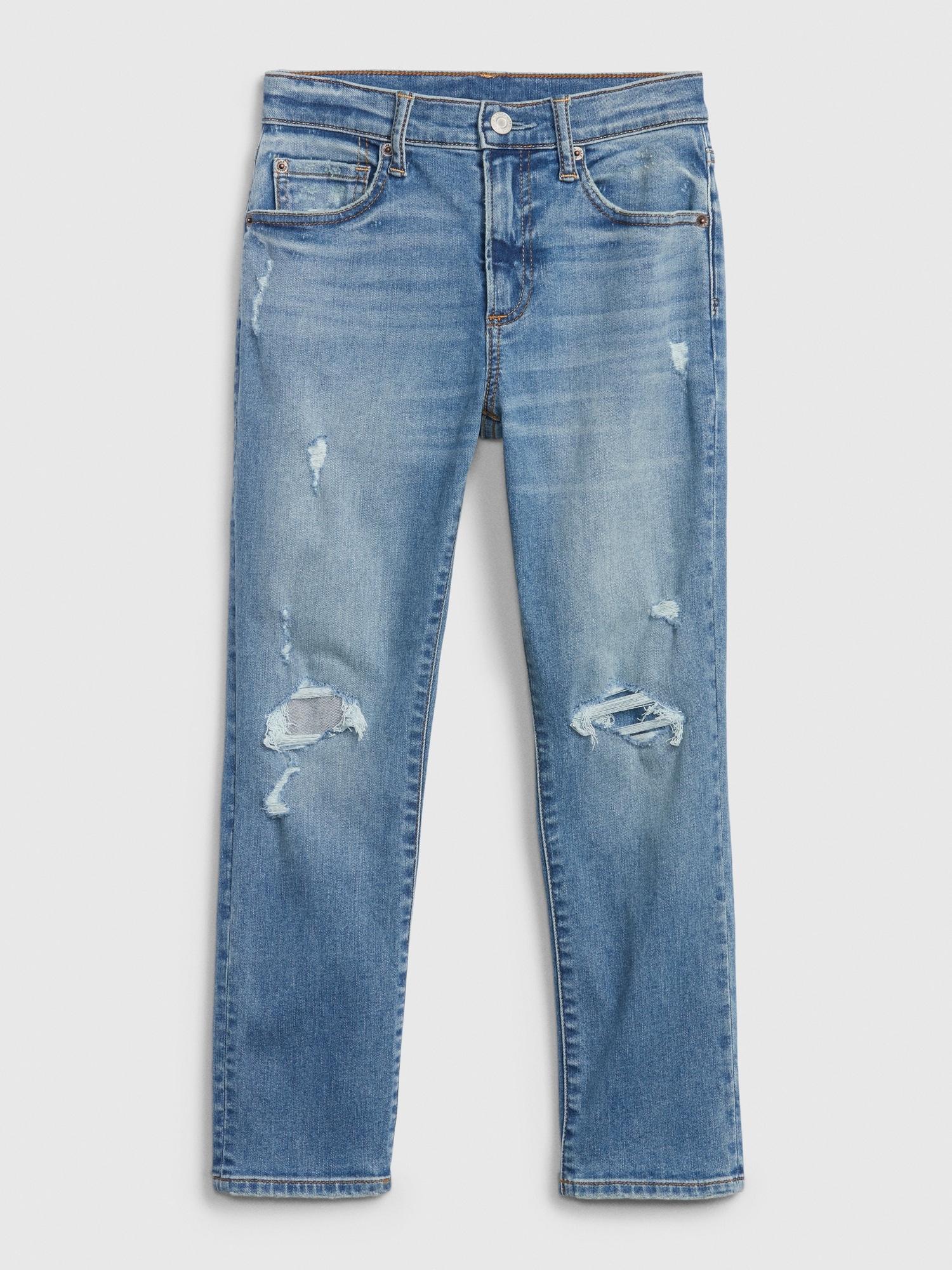gap athletic stretch jeans