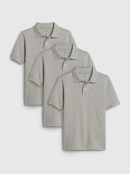 View large product image 1 of 1. Kids Polo Shirt (3-Pack)