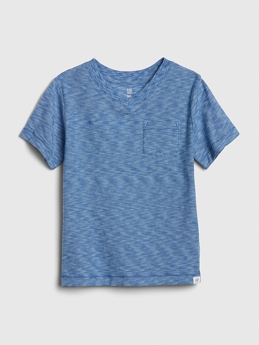 Voir une image plus grande du produit 1 de 1. T-shirt tunique à col en V pour tout-petit