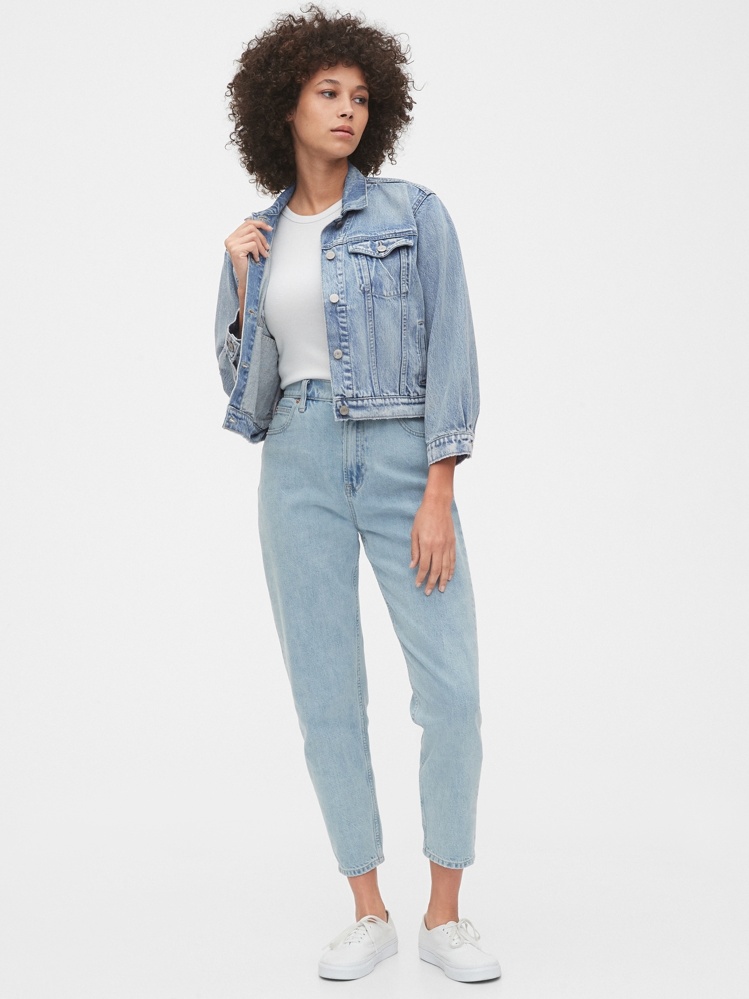 Gap cropped jean jacket Clearance