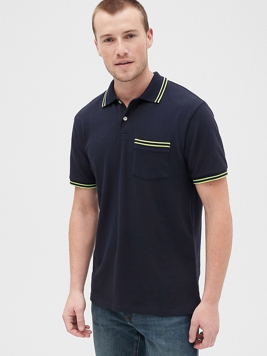 Image number 1 showing, Classic Pique Polo Shirt