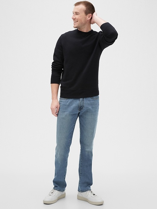 Image number 3 showing, Wearlight Straight Jeans with GapFlex