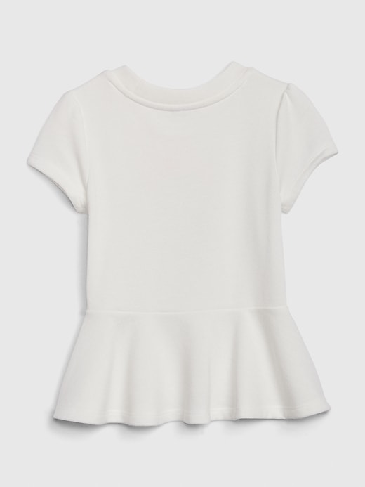 Image number 2 showing, Toddler Bea Peplum Active Top
