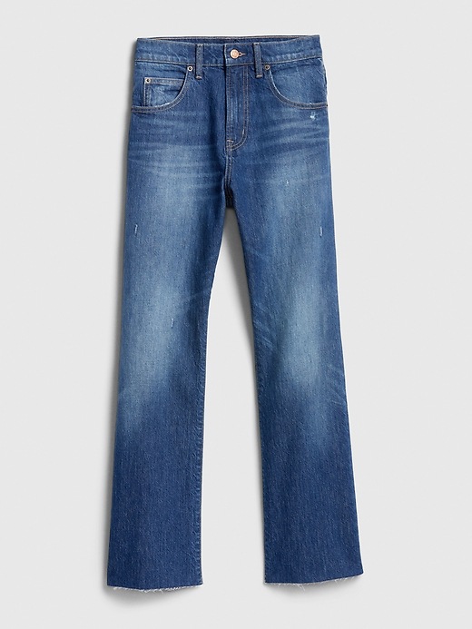 Image number 6 showing, High Rise Ankle Flare Jeans