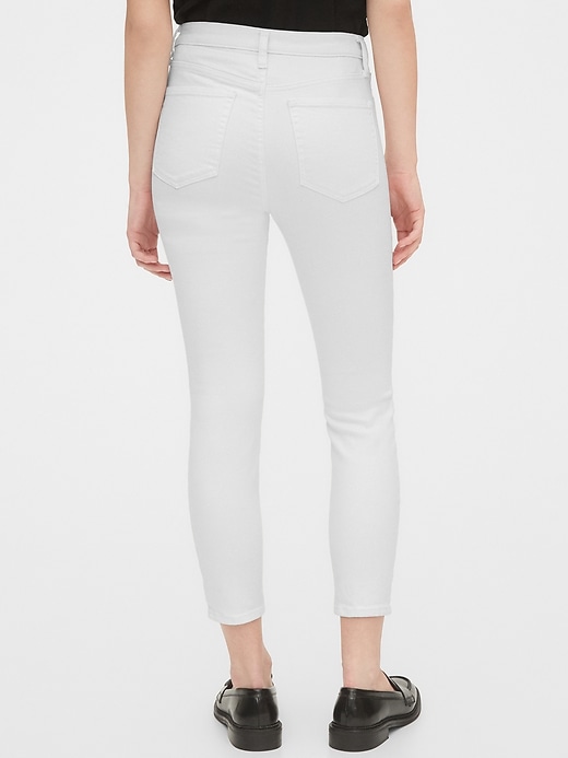 Image number 2 showing, High Rise True Skinny Ankle Jeans